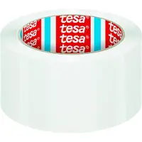 TESA Plakband PVC - Wit - 66M x 50mm - Verpakkingstape