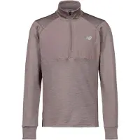 New Balance Athletics Heat Grid Half Zip Trainingspakken Heren - Groen - Maat M - Poly Jersey