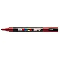 Posca Verfstift Posca PC3M F donkerrood | 6 stuks