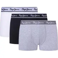 Pepe Jeans Boxershorts grijs / grijs gemêleerd / zwart / wit