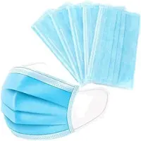 Salonline Mondkapje Blauw 3-laags