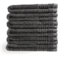 PHLOX Gastendoek set 30x50 cm 6 stuks 600 g/m2 zacht katoen supreme