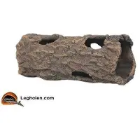 CeramicNature terrarium Log 28 cm keramiek bruin