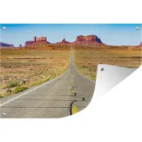 MuchoWow Route 163 Verenigde Staten Tuinposter 180x120 cm - Tuindoek / Buitencanvas / Schilderijen voor buiten (tuin decoratie) XXL / Groot formaat!
