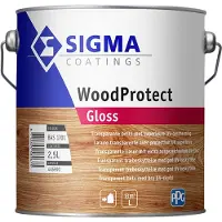 Sigma WoodProtect Gloss - Op Kleur Gemengd - 2,5L