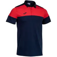 Joma Crew V Korte Mouw Poloshirt