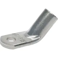 Klauke kabelschoen ongeïsoleerd 10mm² M6 vertind hoek 45° - per 50 stuks (42R645)