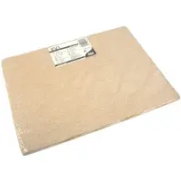 Papstar 100 Placemats, papier 30 cm x 40 cm zand Cotton Style