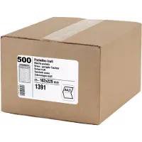 GPV Postzakken, C5, 162 x 229 mm, bruin, gewicht: 90 g
