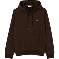 Lacoste Sweatvest donkerbruin
