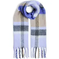 Pieces Sjaal 'BEA' blauw / gemengde kleuren