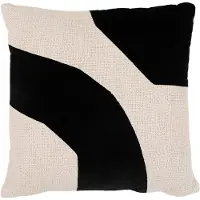 Urban Nature Culture Arc Sierkussen 45x45 Cm Zwart / Beige - Decoratieve kussens & hoezen Katoen Black - 107362
