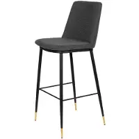 Puur - Larvik barstoel 75 cm donkergrijs