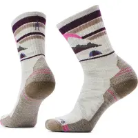 Smartwool - Women's Hike Light Cushion New Pattern Crew Socks - Wandelsokken 42-45, grijs