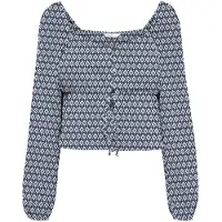 ONLY - ONLNOVA LIFE L/S CARDI TOP AOP PTM - Meisjes - Blouses