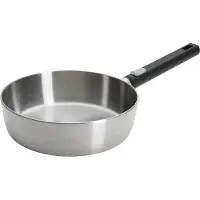 Norbert Woll Bratpan WOLL LOGIG STEEL, diameter 24x7 cm. Pan, pan-set