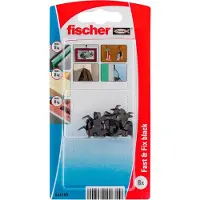 Fischer Fast & Fix K NV Wandhaak Zwart Inhoud: 1 set(s)