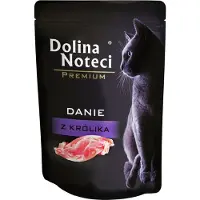Dolina Noteci Premium Serie - Natvoer voor Katten - Konijn - 30x85g