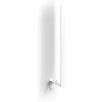 Clou Fold reserverolhouder t.b.v. 3 stuks, mat wit