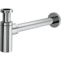 Xenz Pure - sifon rond chroom