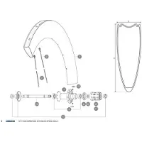 Mavic Cxr Ultimate 80 T 2013 Rear Spaak 10 Eenheden