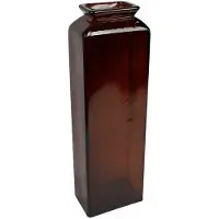 Gifts Amsterdam Vaas Florero Lisa 45 X 14 Cm Glas Bruin