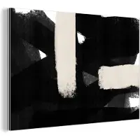 MuchoWow Wanddecoratie Metaal - Aluminium Schilderij Industrieel - Abstract - Pastel - Minimalisme - 180x120 cm - Dibond - Foto op aluminium - Industriële muurdecoratie - Voor de woonkamer/slaapkamer