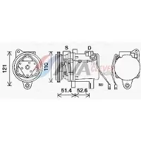 Ava Cooling MCAK019 Aircopomp