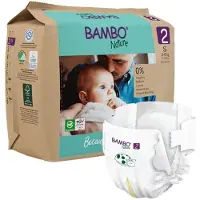 Bambo Nature 2x Luiers Maat 2 S (3-6 Kg) 30 Stuks