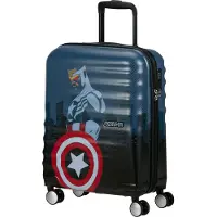 American Tourister Trolley blauw / rood
