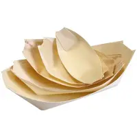 Nature Star houten bootjes van grenenhout, 180 x 85 mm