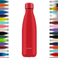 FLASKE Chilly Match - RVS Drinkfles van 500ML- Geschikt als waterfles, thermosfles en thermoskan