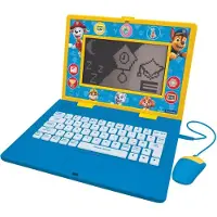 Lexibook Ordinateur portable éducatif bilingue La Pat Patrouille (EN/FR)