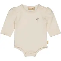 Quapi Newborn romper ecru Meisjes Katoen Ronde hals Effen - maat 62