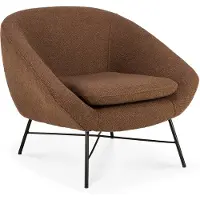 Ethnicraft Barrow loungestoel aluminium/stof