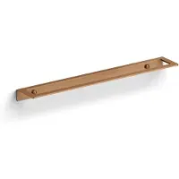 Clou Fold handdoekrek 45 cm, brons geborsteld PVD