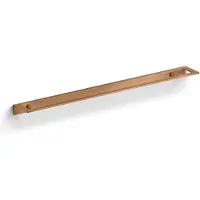 Clou Fold handdoekrek 60 cm, brons geborsteld PVD
