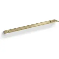 Clou Fold handdoekrek 60 cm, goud geborsteld PVD
