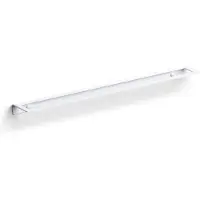 Clou Fold handdoekrek 60 cm, mat wit poedercoating