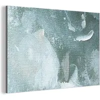 MuchoWow Wanddecoratie Metaal - Aluminium Schilderij Industrieel - Acrylverf - Abstract - Design - 150x100 cm - Dibond - Foto op aluminium - Industriële muurdecoratie - Voor de woonkamer/slaapkamer