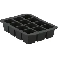 Koop Ijsblokjesmaker siliconen 19x14cm grijs
