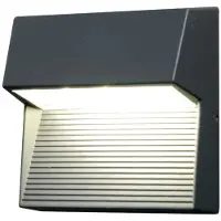 Elstead Lighting LED Wand Buitenlamp Freyr | 6W 3000K 260Lm 830 | Graphite