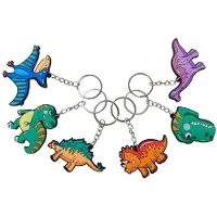 Duckiez Sleutelhanger Dinosaurus - 48 stuks