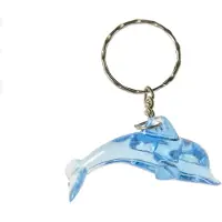 Duckiez Sleutelhanger Dolfijn Blauw - 48 stuks