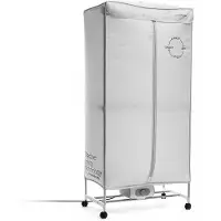 InnovaGoods Dupledry draagbare elektrische droger van 1200 W met 2 hoogtes