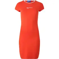 Karl Lagerfeld JEANS Jurk oranje / wit