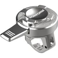 Rokform Kleine barbevestiging, polijsten, Smartphonehouder, Zilver