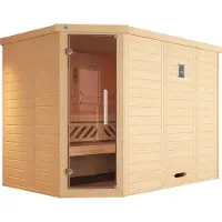 Weka Design-sauna 528 GT, Groep 2, model OS, artikelnummer 528.2520.30110