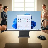 Lenovo IdeaCentre AIO Gen 9 27 AMD AMD Ryzen 3 7335U-processor 3,00 GHz tot 4,30 GHz, Windows 11 Home 64, 256 GB SSD TLC - F0HQCTO1WWNL1