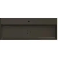 Xenz Dolce keramisch wastafelblad 120 met 1 kraangat, coffee mat